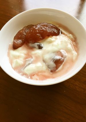 りんごヨーグルト-レシピのメイン写真