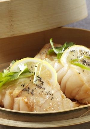チアシードを使った蒸し魚-レシピのメイン写真