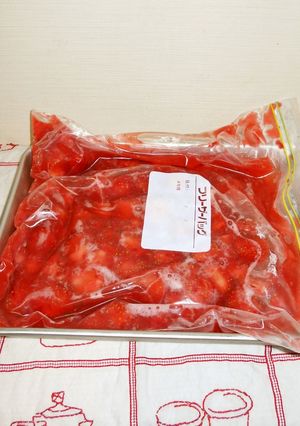 イチゴのシャーベット-レシピのメイン写真