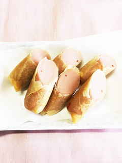 魚肉ソーセージの春巻き-レシピのメイン写真