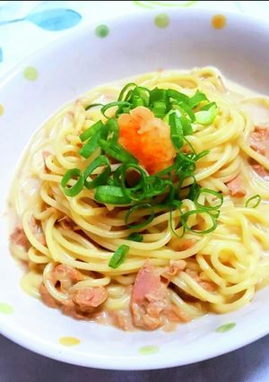 紅葉おろし ON ツナポンパスタ-レシピのメイン写真