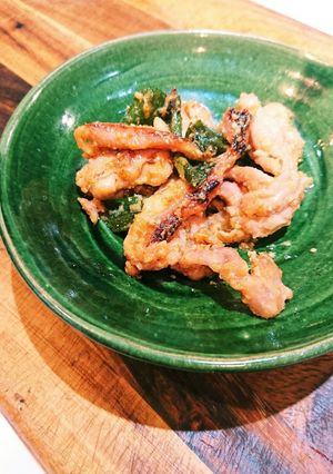 せせりで鶏ちゃん風味噌炒め-レシピのメイン写真