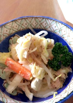 残り野菜でツナサラダ-レシピのメイン写真