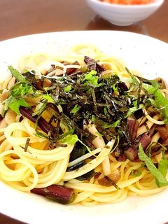 ☆彡簡単 ワラビの和風パスタ☆彡-レシピのメイン写真