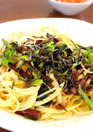 ☆彡簡単 ワラビの和風パスタ☆彡-レシピのメイン写真