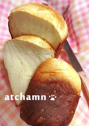 HB☆乳製品てんこ盛り♪ミルキーな食パン-レシピのメイン写真