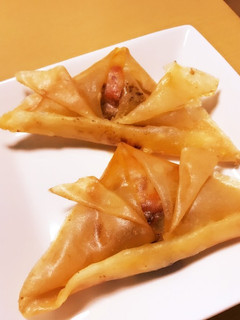 オムレツのかぶと春巻き-レシピのメイン写真