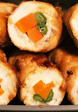 人参とインゲンの豚肉巻き☆お弁当にも-レシピのメイン写真