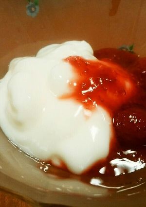 酸っぱい苺のソース-レシピのメイン写真