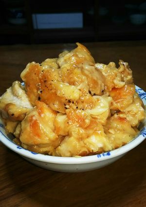 ☆チーズon鶏むね肉のバター醤油炒め☆-レシピのメイン写真