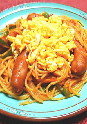 我が家風 ナポリタンスパゲティ-レシピのメイン写真