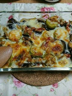 とろとろ茄子と夏野菜のカレーグラタン☆-レシピのメイン写真