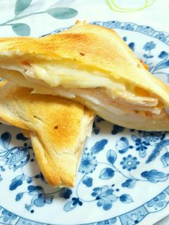 たらこグラタンリメイク☆グリルサンド-レシピのメイン写真