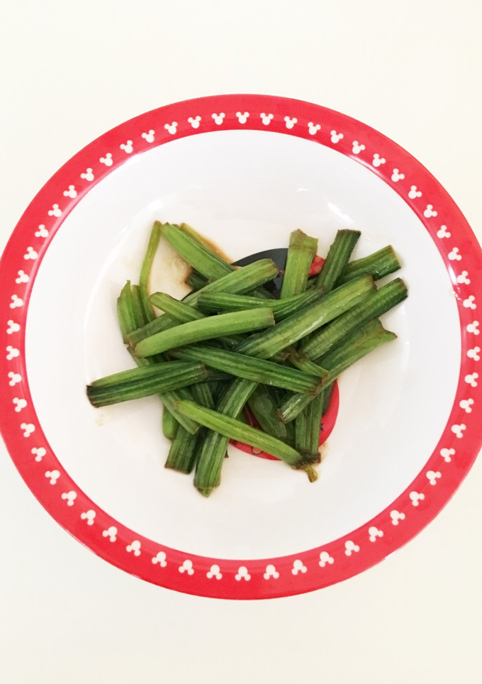 ほうれん草の〝茎〟バター醤油炒め-レシピのメイン写真