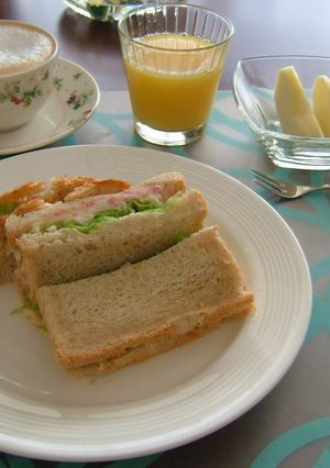 朝食☆コーンビーフポテトサンド-レシピのメイン写真