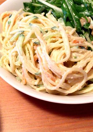 明太スパサラ-レシピのメイン写真