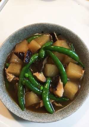 浸みうま大根とスナップえんどうの炊いたん-レシピのメイン写真