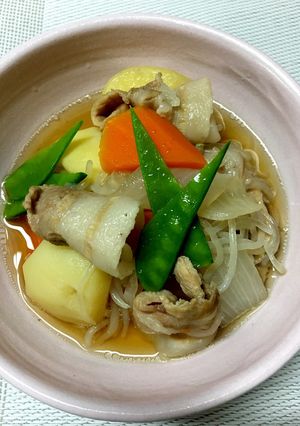 出汁が決め手です。おいしい肉じゃが。-レシピのメイン写真