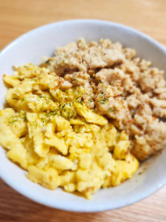 節約！ヘルシー二色丼☆-レシピのメイン写真
