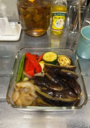 爽やか！！酸っぱい野菜の焼き浸し-レシピのメイン写真