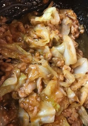 うち流 キャベツのひき肉みそ炒め-レシピのメイン写真