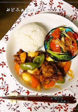ズボラで満足✿揚げない酢豚-レシピのメイン写真