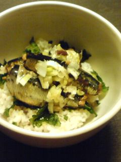 いわしの缶詰丼-レシピのメイン写真