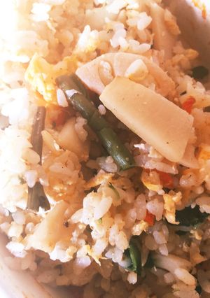 山菜チャーハン-レシピのメイン写真