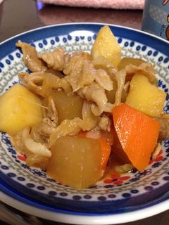 超簡単手抜き 肉じゃが大根-レシピのメイン写真