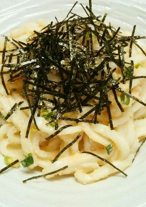 すぐできちゃう！モチモチ明太うどん♪-レシピのメイン写真