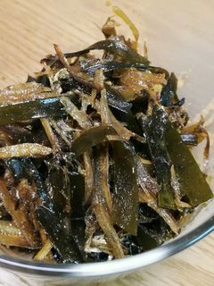 だしがら活用で旨♪煮干しと昆布の生姜佃煮-レシピのメイン写真