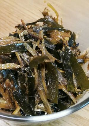 だしがら活用で旨♪煮干しと昆布の生姜佃煮-レシピのメイン写真