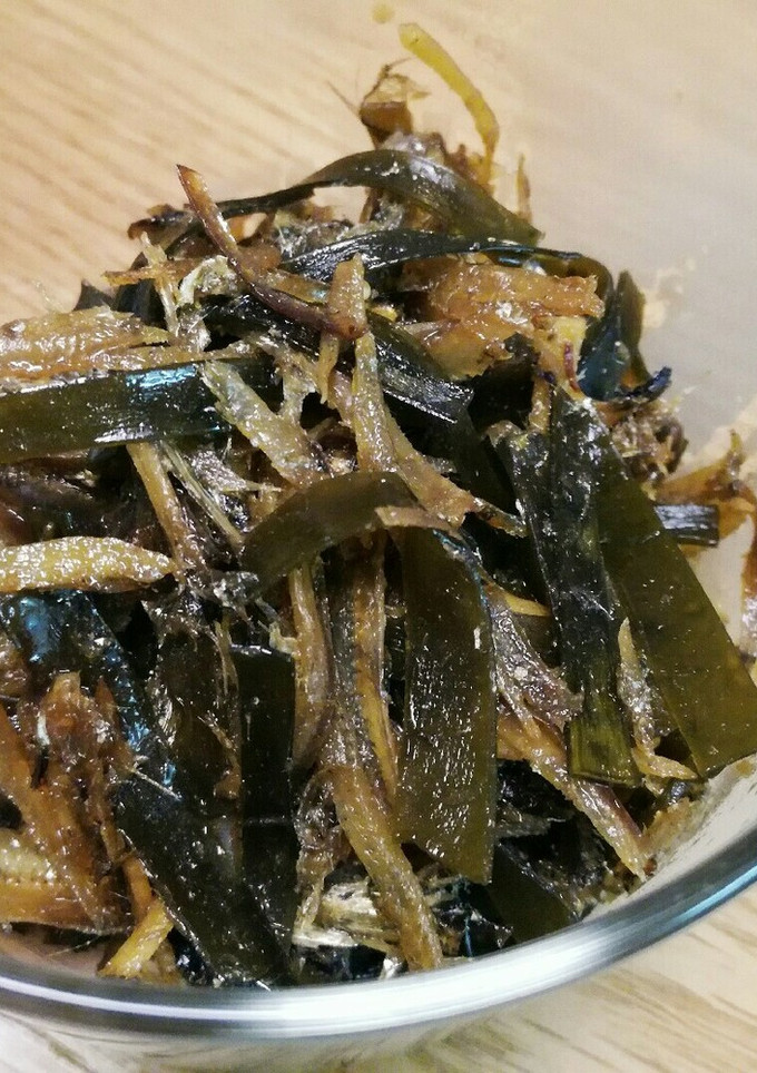 だしがら活用で旨♪煮干しと昆布の生姜佃煮-レシピのメイン写真