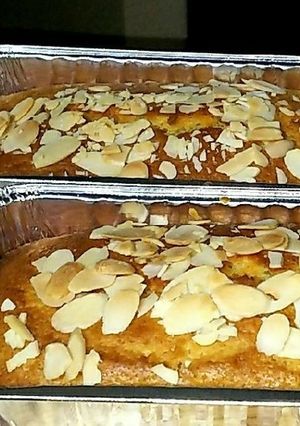 アーモンド麦茶ケーキ-レシピのメイン写真