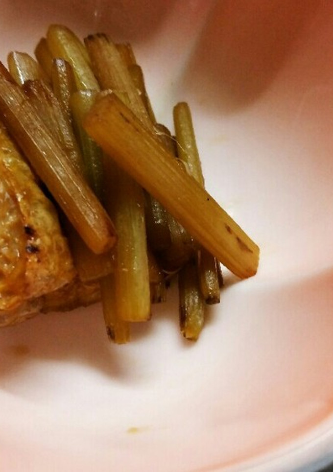 simple料理　フキと油揚げの炒め煮-レシピのメイン写真