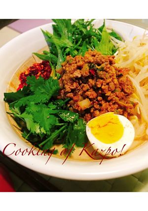 暑い日に！ピリ辛冷やし担々麺！！-レシピのメイン写真