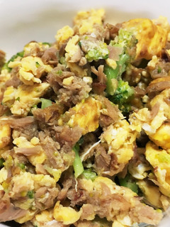 ブロッコリーとツナの和風炒め物-レシピのメイン写真
