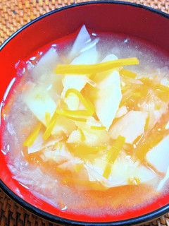 細切り野菜の味噌汁-レシピのメイン写真