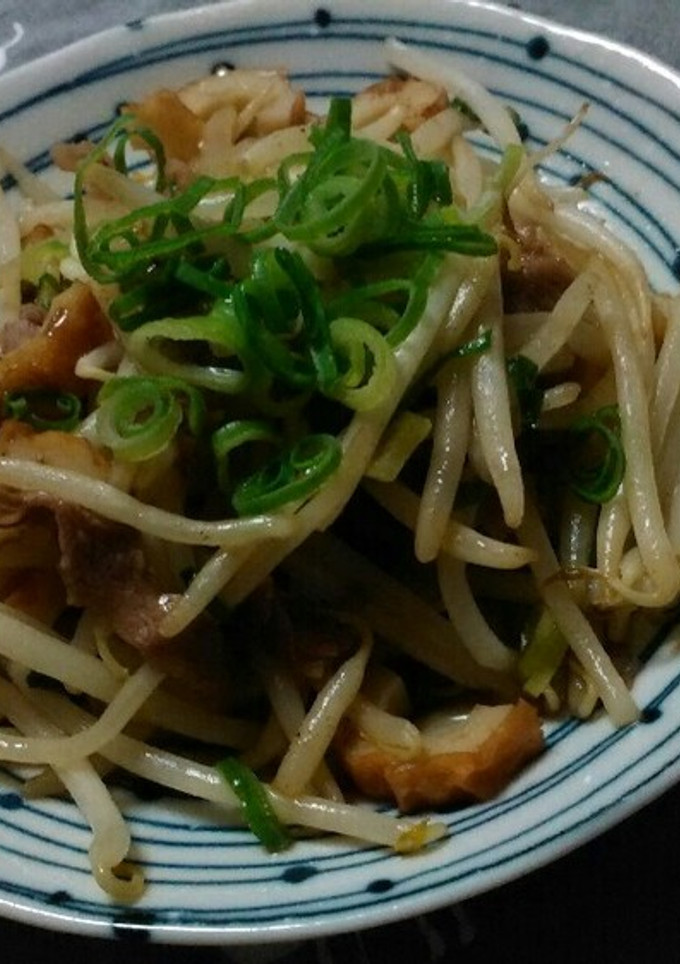 もやしと牛肉の炒め物-レシピのメイン写真