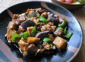 麻婆ナス＆豆腐でボリューム満点！-レシピのメイン写真