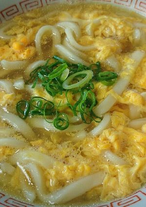 とろっと卵の餡掛けうどん-レシピのメイン写真