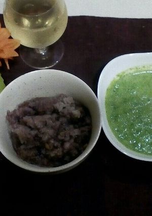 鉄分補給に豆入り！ほうれん草の豆乳スープ-レシピのメイン写真