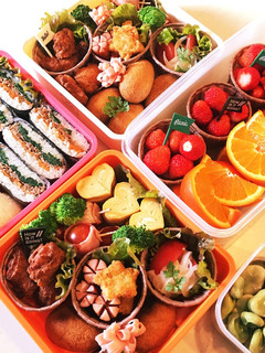 *運動会に*マフィンカップでお弁当♡-レシピのメイン写真
