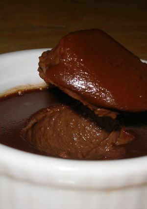 ねっとり濃厚。絶品大人の生チョコプリン-レシピのメイン写真