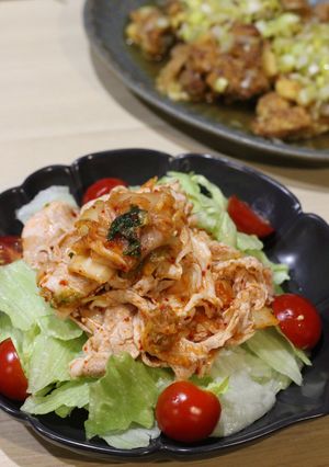 お手軽すぎる冷しゃぶ豚キムチ。-レシピのメイン写真