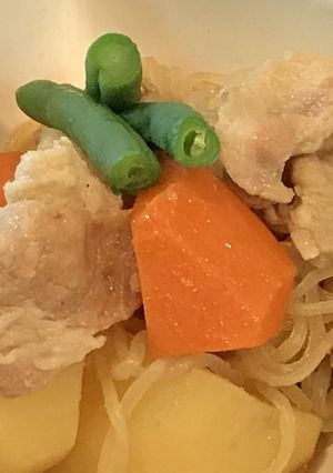 豚バラ肉を使って…基本の肉じゃが♡-レシピのメイン写真