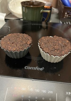 オートミールカップケーキ-レシピのメイン写真