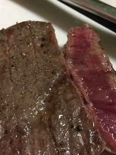 魚焼きグリルでステーキ-レシピのメイン写真
