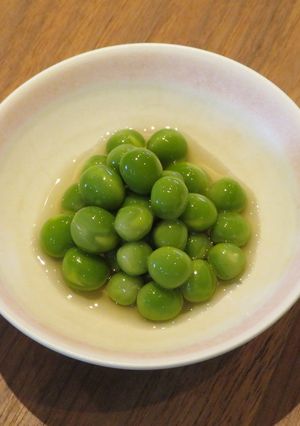 えんどう豆の煮浸し-レシピのメイン写真