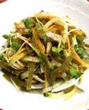 ヘルシー【早煮昆布で簡単野菜の和え物】